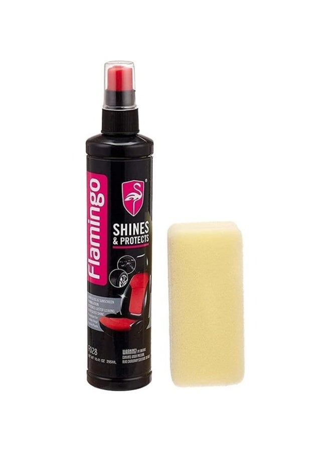 Flamingo Skin polish and cleanser and car drum with sponge 295 ml | F028 - Image 1